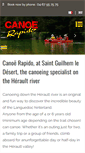 Mobile Screenshot of canoe-rapido.com